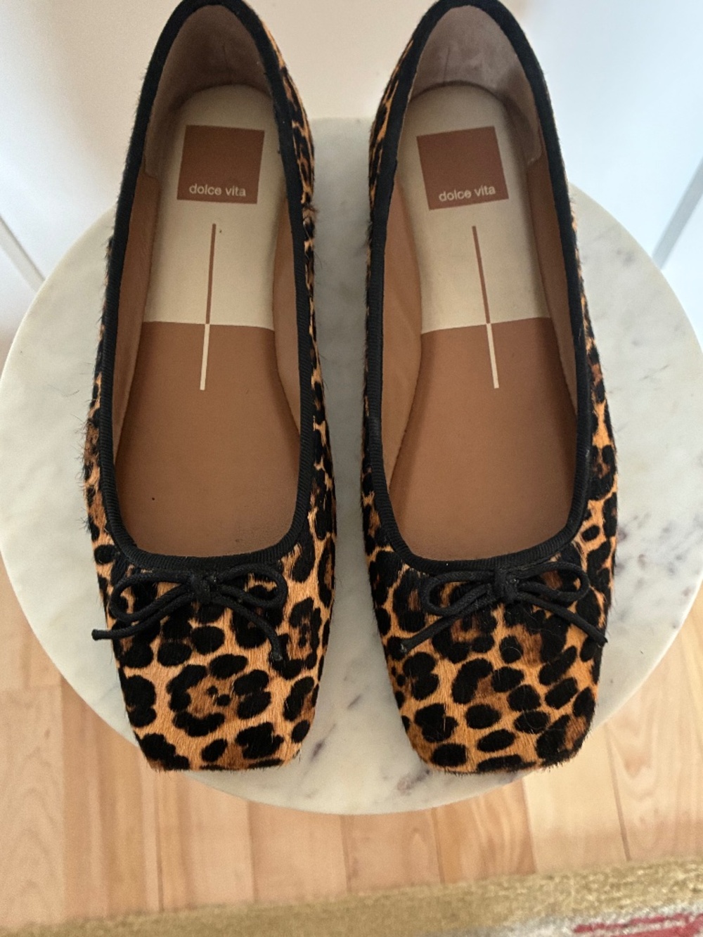 Dolce Vita leopard print Anisa ballet flats